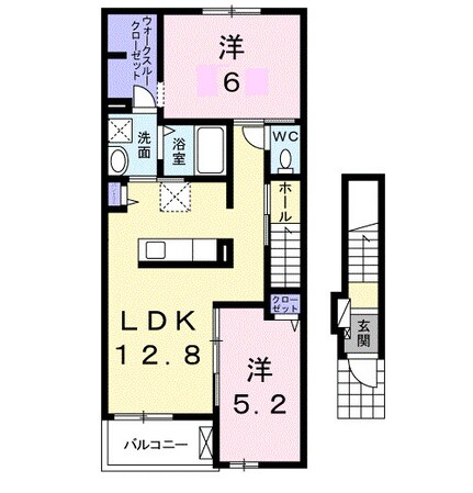 ピア六条の物件間取画像